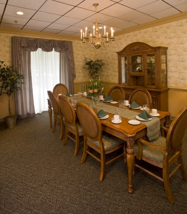 The Laurels of University Park: Private Dining Room